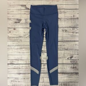 Under Armour Blue and Gray Compression Leggings Sz. S‎